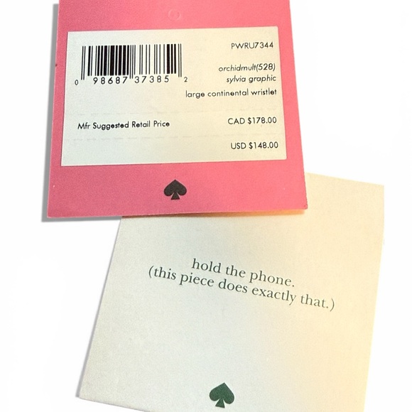 Kate Spade Limited Edition Sylvia Clover Continental Wallet w/ Ltd Edition Dusty - Picture 8 of 8